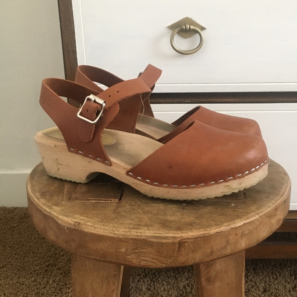 Brown Stockholm Lotta’s clogs